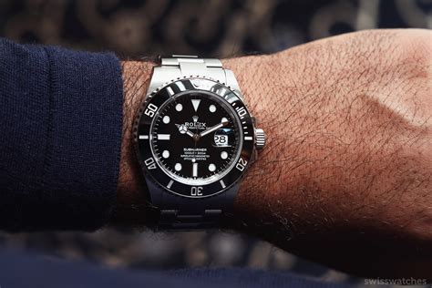 rolex sub wrist|Rolex submariner 41mm lug to.